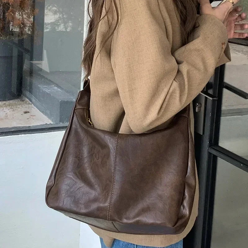 The Amira Tote — Genuine Leather Shoulder Bag
