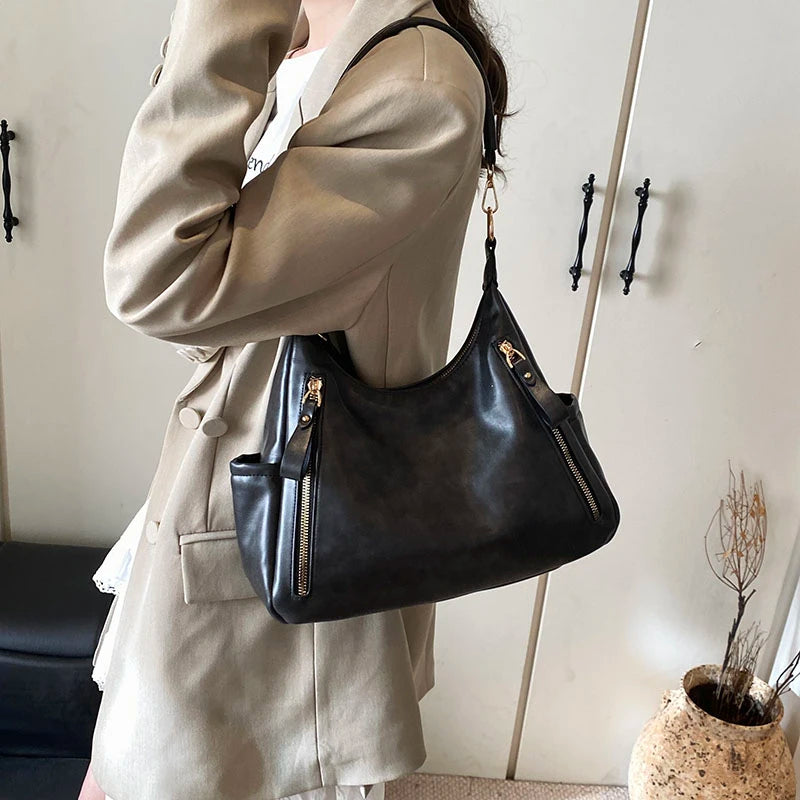 The Amara Pouch — Original Leather Shoulder Bag