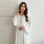 Abaya Aya — White Lace Kimono Deluxe Edition