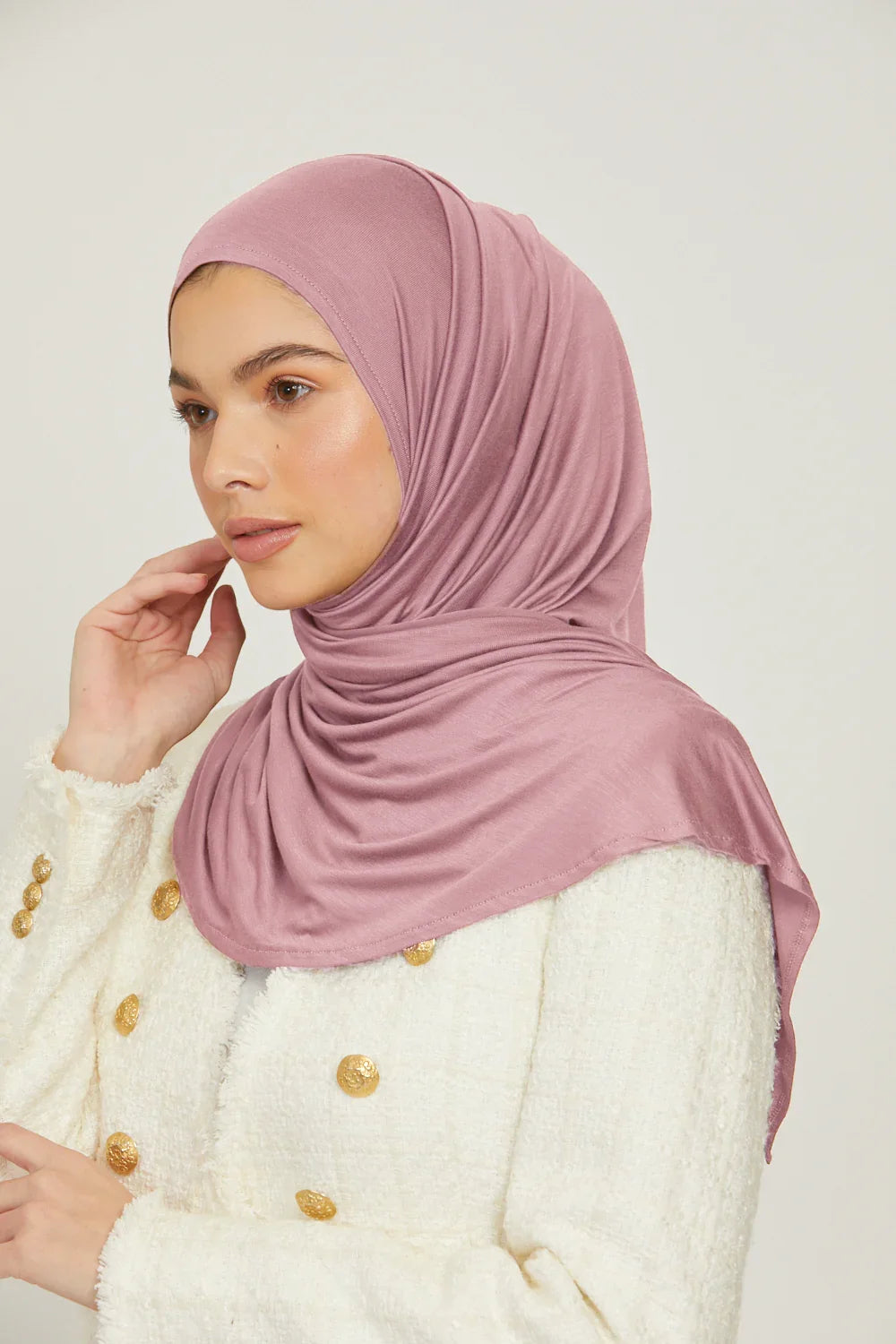 Jersey Hijab — Plain Long