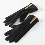 ZAYNA Cashmere Touchscreen Winter Gloves — Warm & Stylish