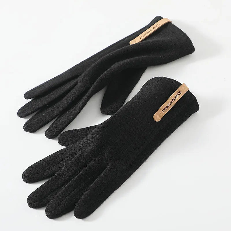 ZAYNA Cashmere Touchscreen Winter Gloves — Warm & Stylish