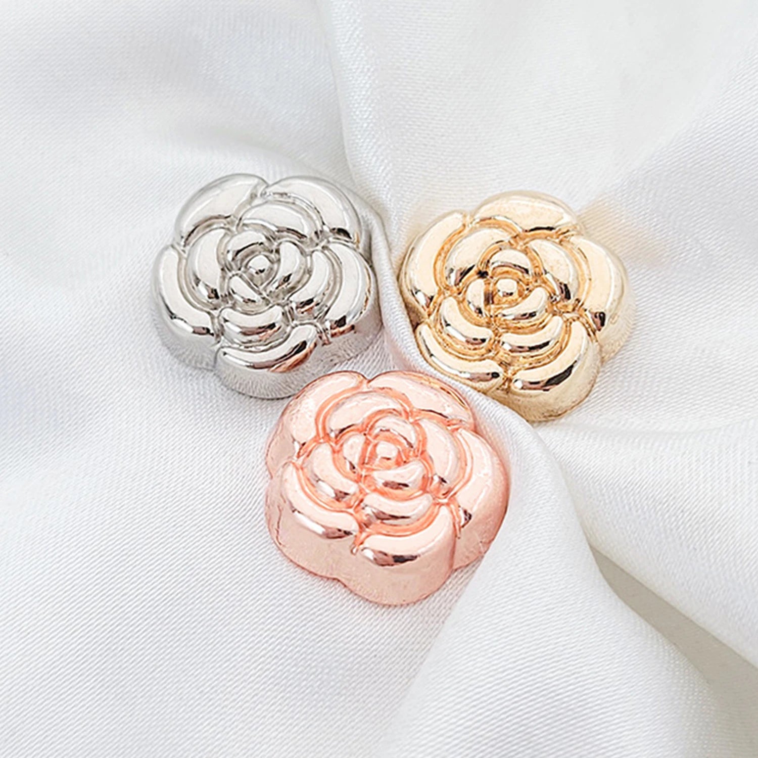 ZAYNA Blossom Magnetic Hijab Clips — 2-Piece Set