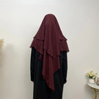 Khimar Nida Elite — Tie-Back Overhead (Tie-Back) Opaque