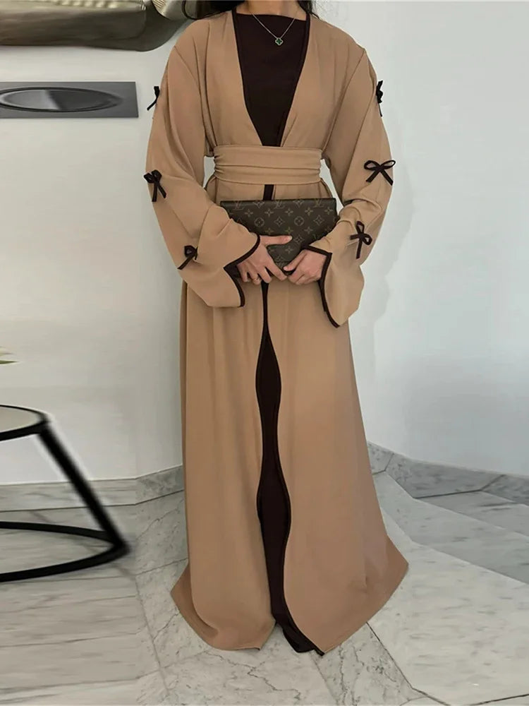 Abaya Malak — Butterfly Kimono with Bow Deluxe Edition