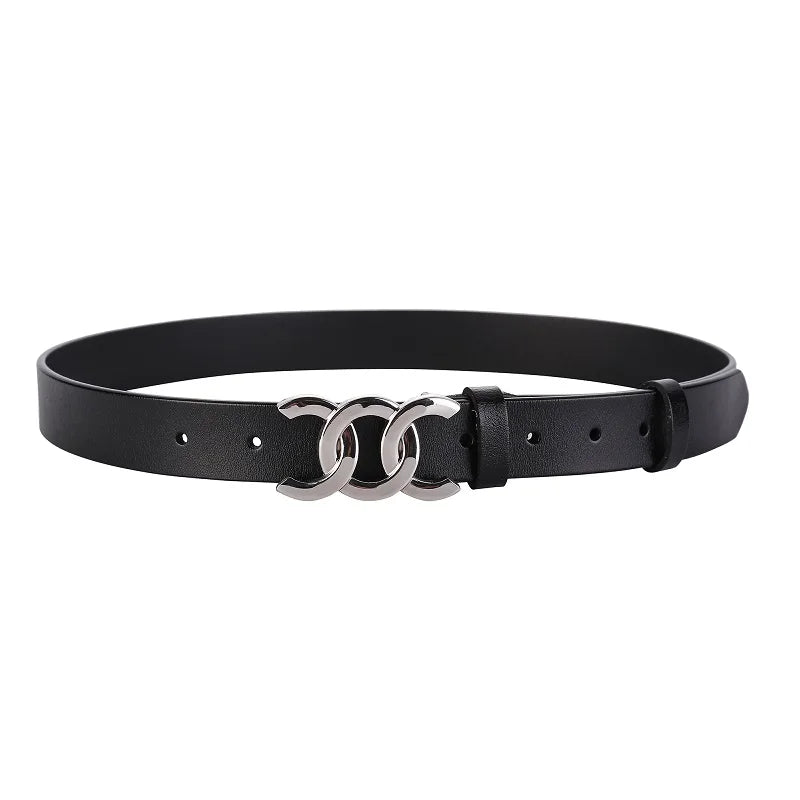 ZAYNA Retro Cowhide Leather Belt — Western-Inspired