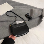 The Amina Buckle — Original Leather Crossbody Bag