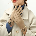 ZAYNA Elegant Touchscreen Winter Gloves — Warm & Stylish