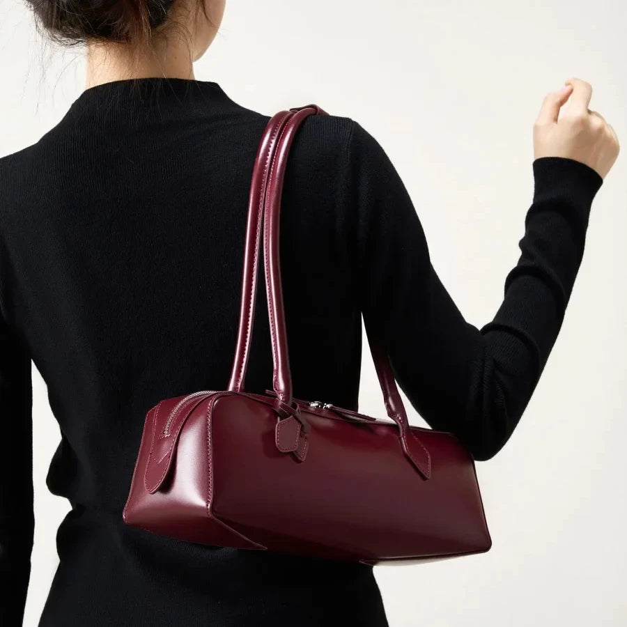 The Safiya Baguette — Original Leather Shoulder Bag
