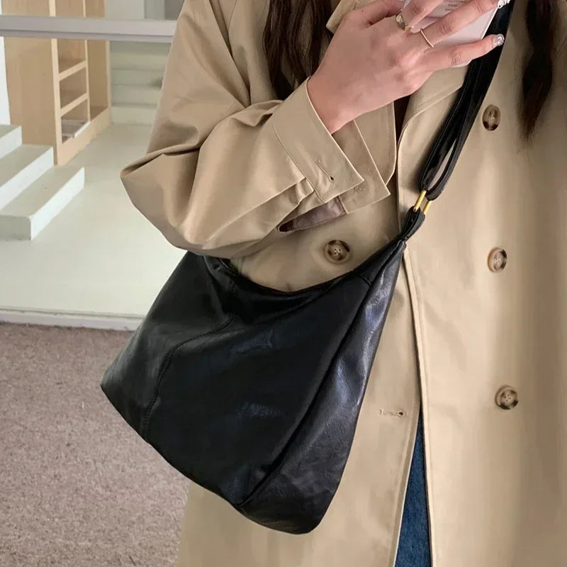 The Amira Tote — Genuine Leather Shoulder Bag