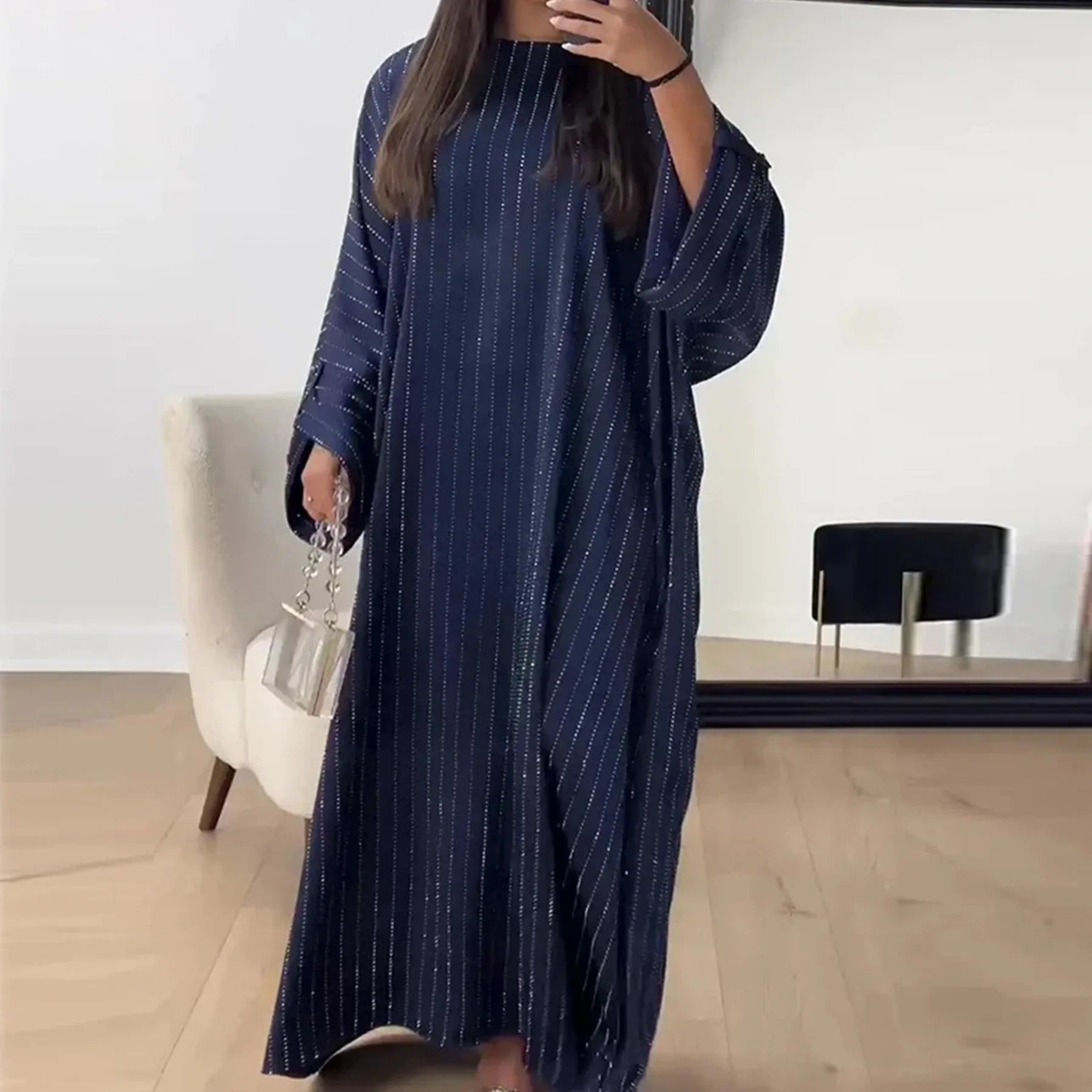 Abaya Noura — Long Dress Luxury Edition