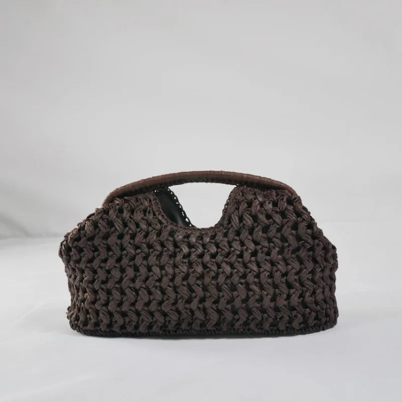 Rimal Tote Bag — Woven Seagrass Basket