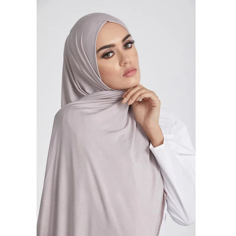 Smooth Modal Hijab — Plain Jersey