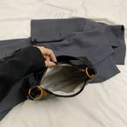 The Layla Crescent — Original Leather Shoulder Bag