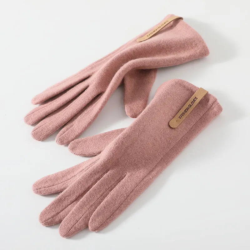 ZAYNA Cashmere Touchscreen Winter Gloves — Warm & Stylish