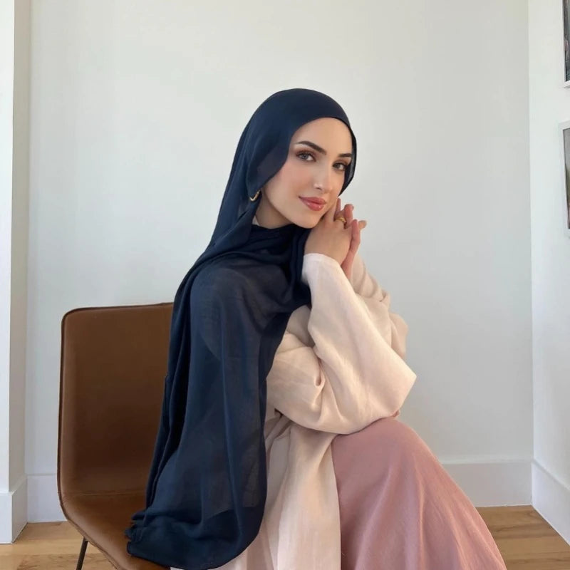 Hijab Pure — Plain Viscose-Modal (Soft Edition)