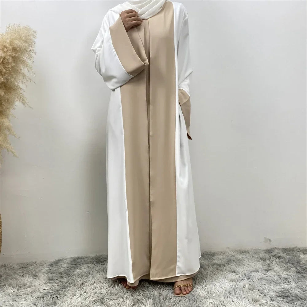 Layali Abaya — Two-Piece Effect Luxury Edition