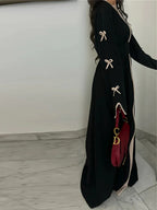 Abaya Malak — Butterfly Kimono with Bow Deluxe Edition