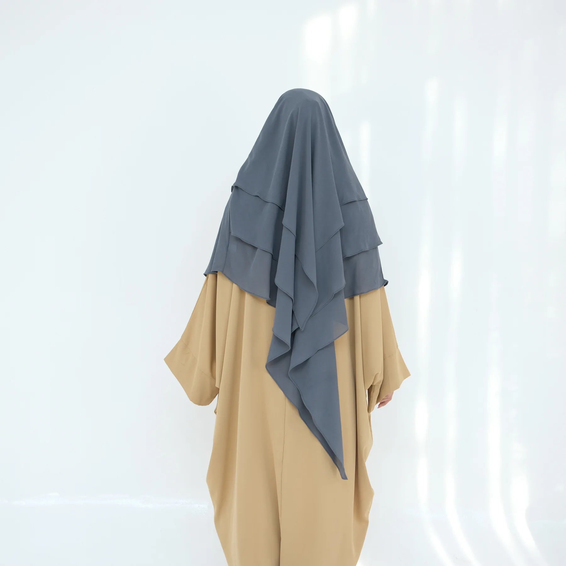 Khimar Hawa — 2 Muslin Veils (Overhead Long)