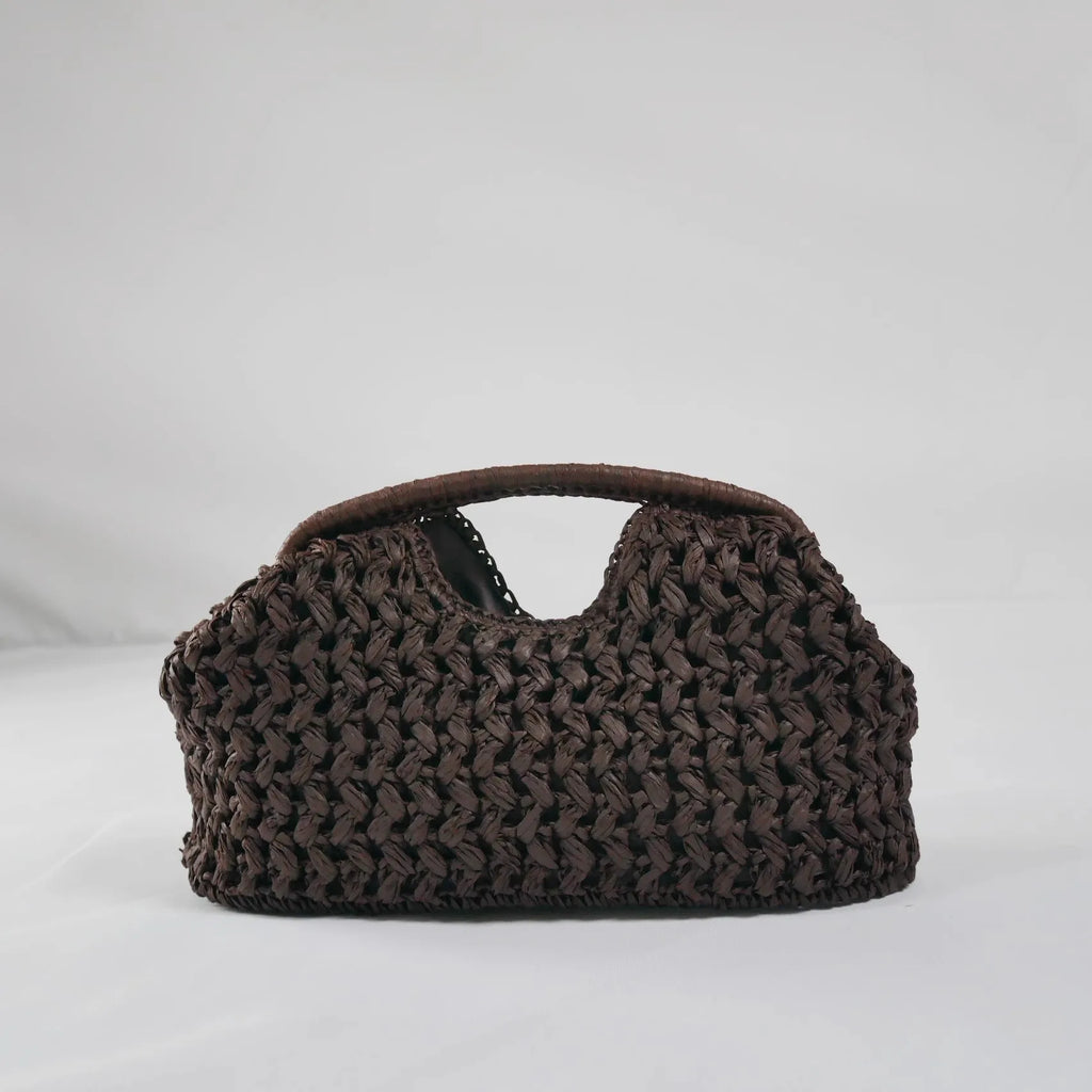 Rimal Tote Bag — Woven Seagrass Basket
