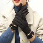 ZAYNA Elegant Touchscreen Winter Gloves — Warm & Stylish