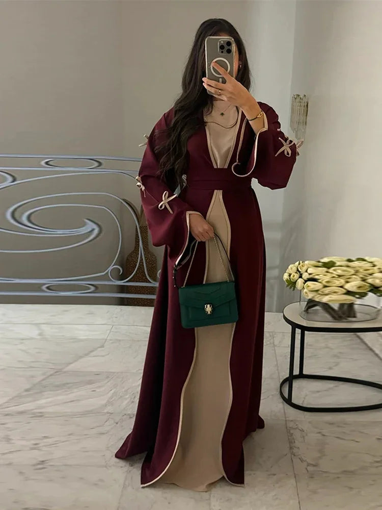 Abaya Malak — Butterfly Kimono with Bow Deluxe Edition