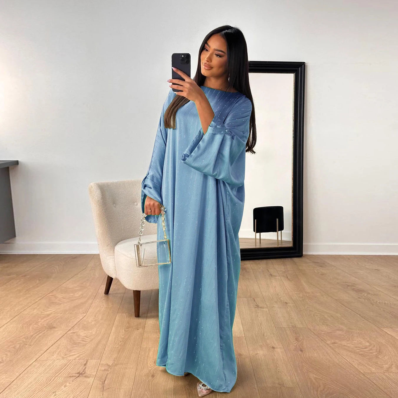 Abaya Noura — Long Dress Luxury Edition