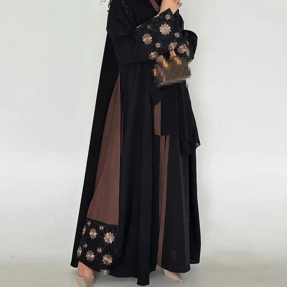 Atlas Abaya — Open Printed Kimono