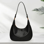 The Layla Crescent — Original Leather Shoulder Bag