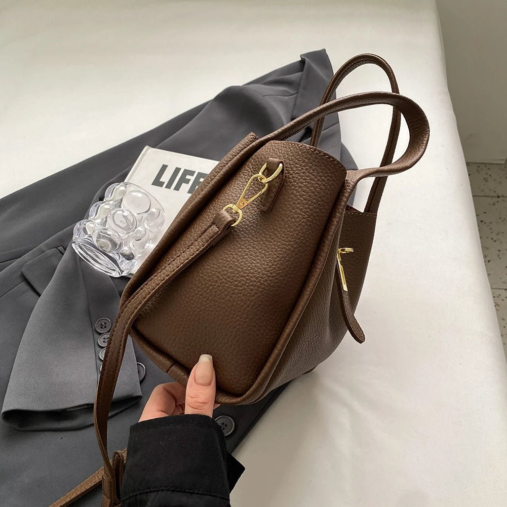 The Noura Bucket — Original Leather Crossbody Bag
