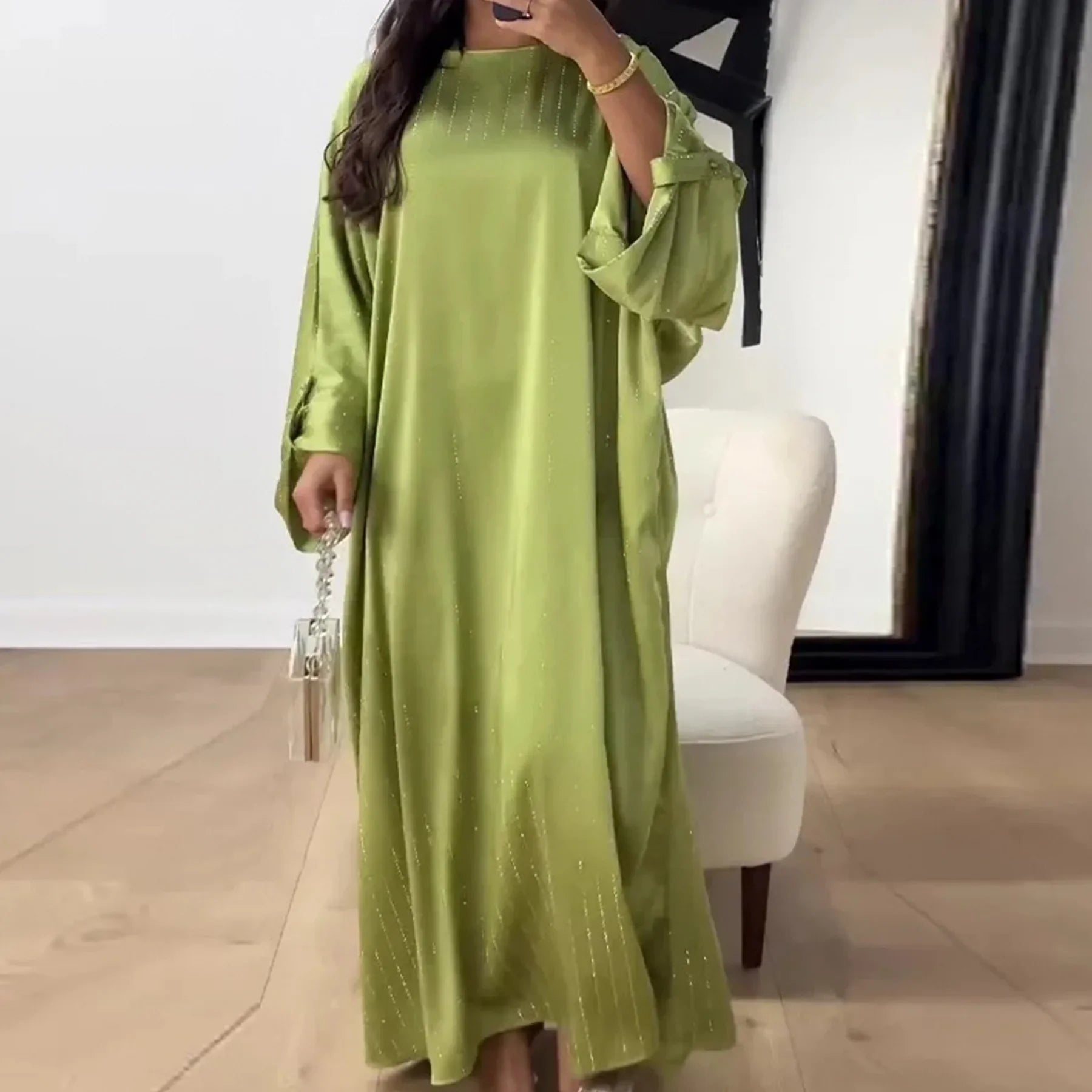 Abaya Noura — Long Dress Luxury Edition