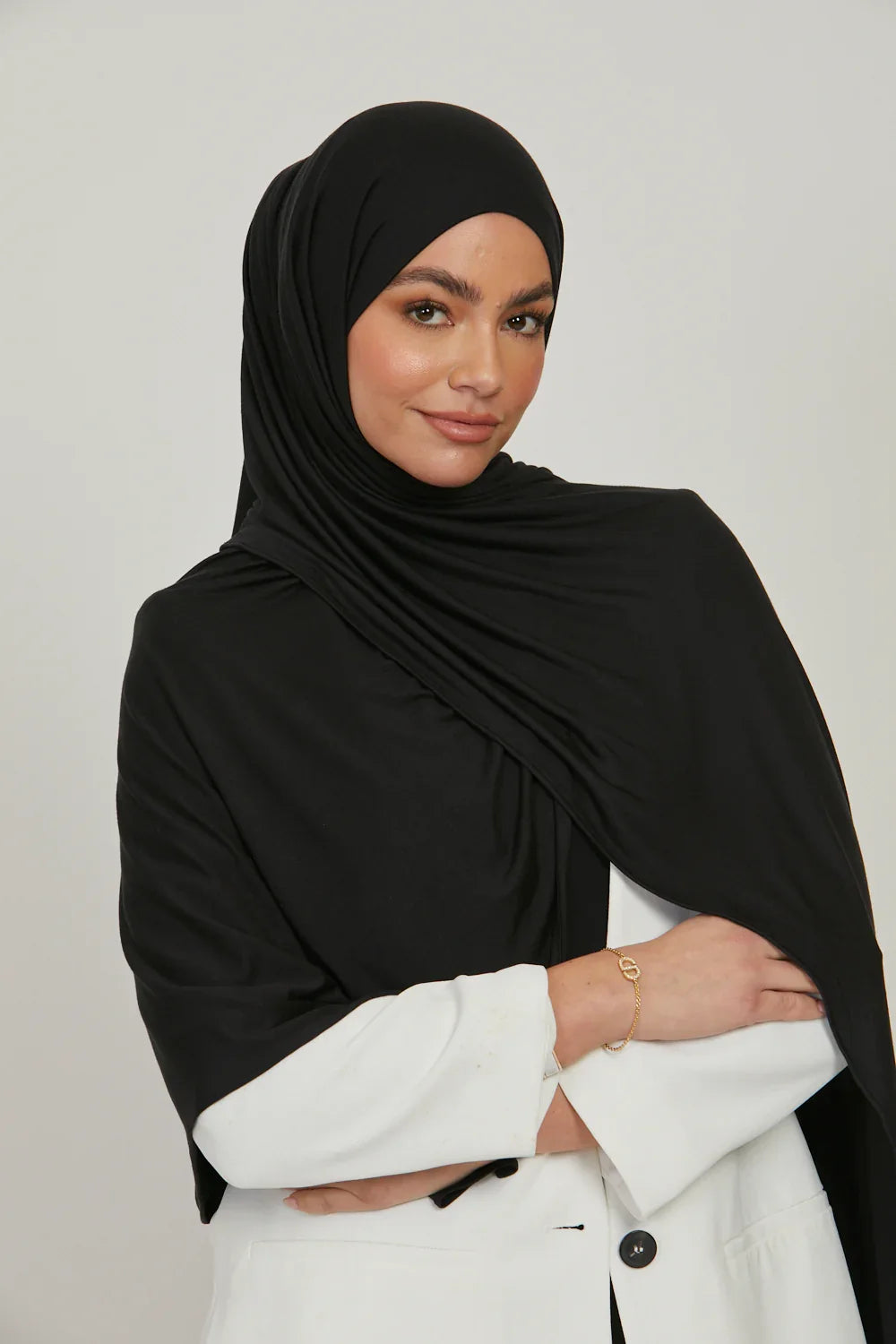 Jersey Hijab — Plain Long