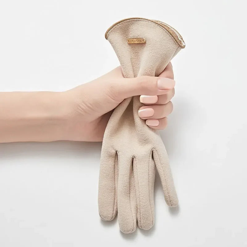 ZAYNA Elegant Touchscreen Winter Gloves — Lightweight & Warm