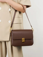 The Inara Square — Original Leather Crossbody Bag