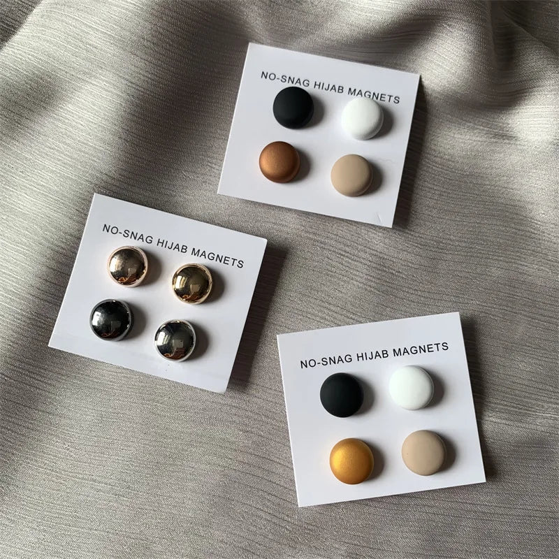 ZAYNA Luxe Magnetic Hijab Clips — 2-Piece Set