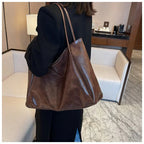 The Farah Tote — Original Leather Bucket Bag
