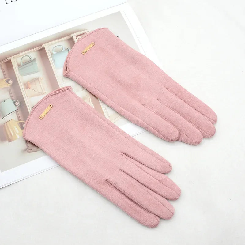 ZAYNA Elegant Touchscreen Winter Gloves — Lightweight & Warm
