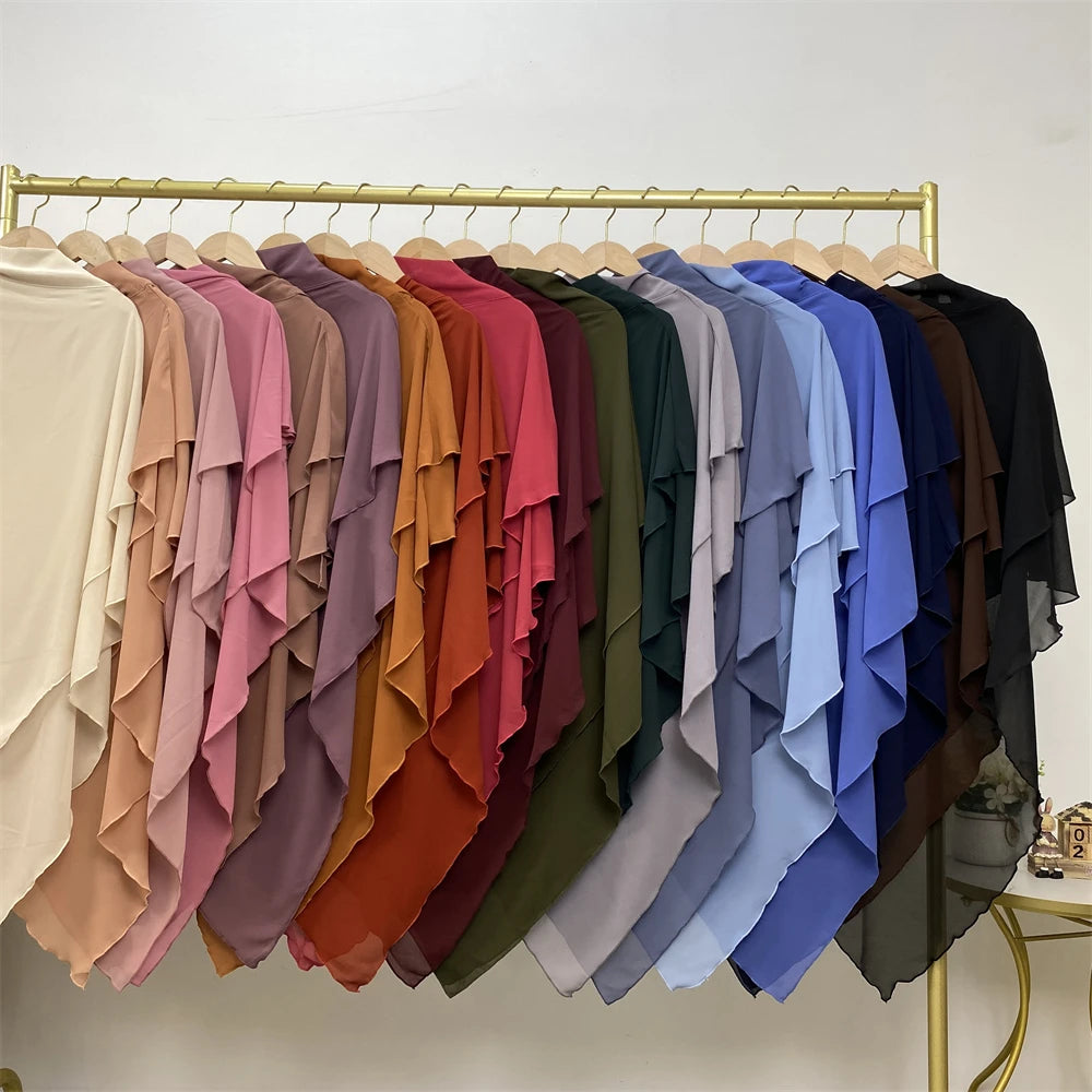 Khimar Nida Elite — Tie-Back Overhead (Tie-Back) Opaque