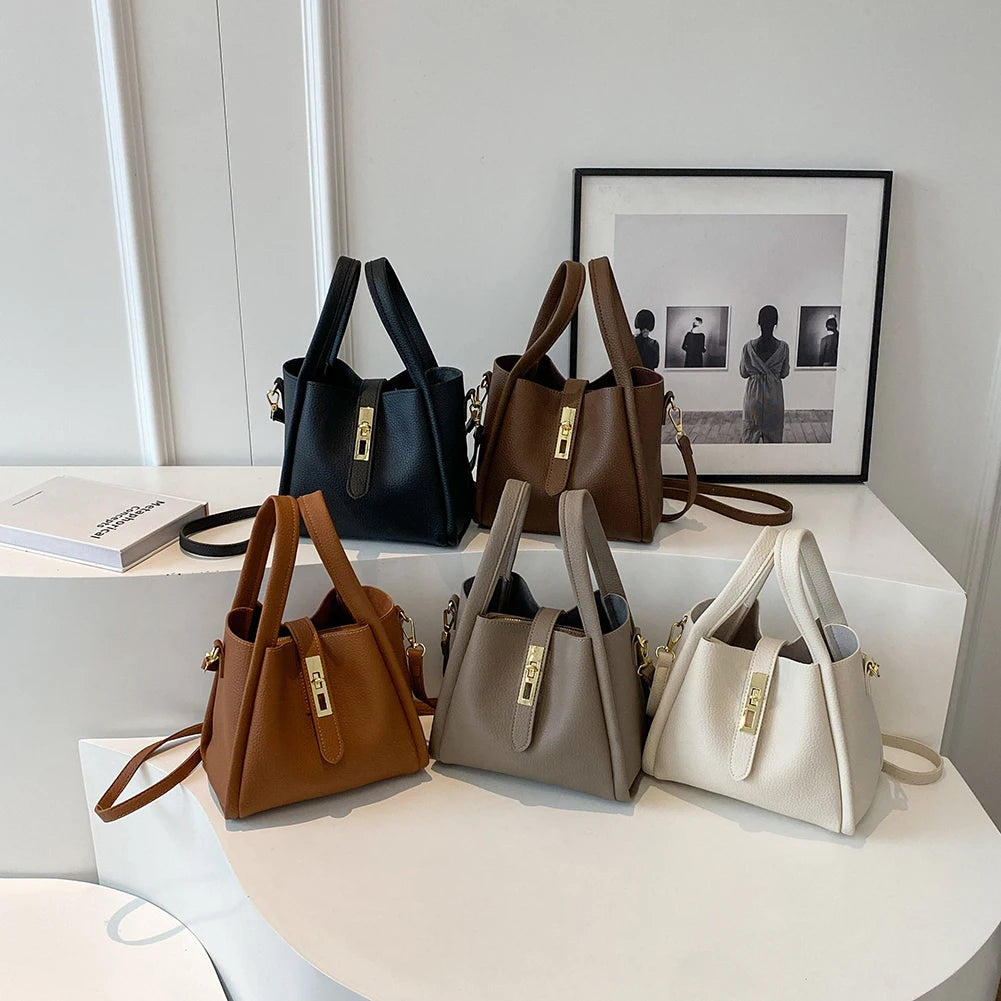 The Noura Bucket — Original Leather Crossbody Bag