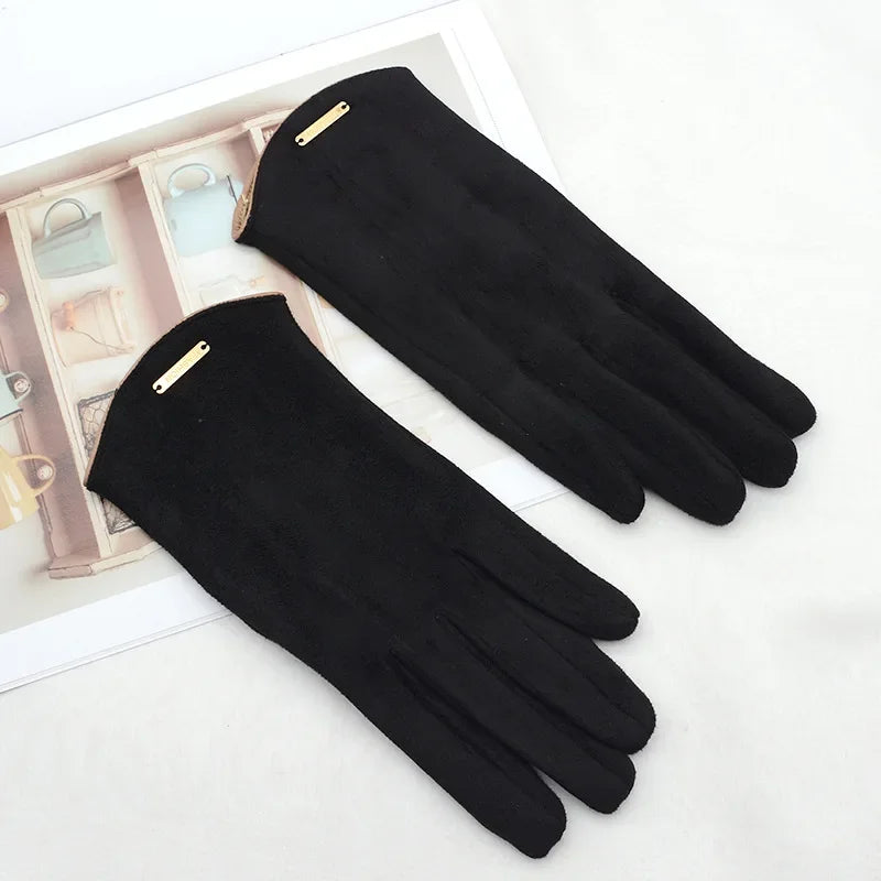 ZAYNA Elegant Touchscreen Winter Gloves — Lightweight & Warm