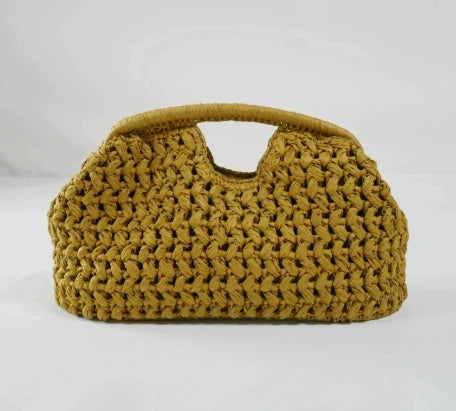 Rimal Tote Bag — Woven Seagrass Basket