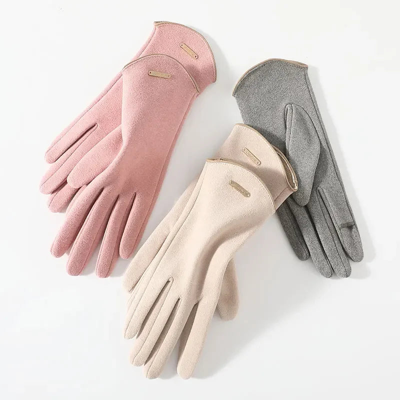 ZAYNA Elegant Touchscreen Winter Gloves — Lightweight & Warm