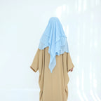 Khimar Hawa — 2 Muslin Veils (Overhead Long)