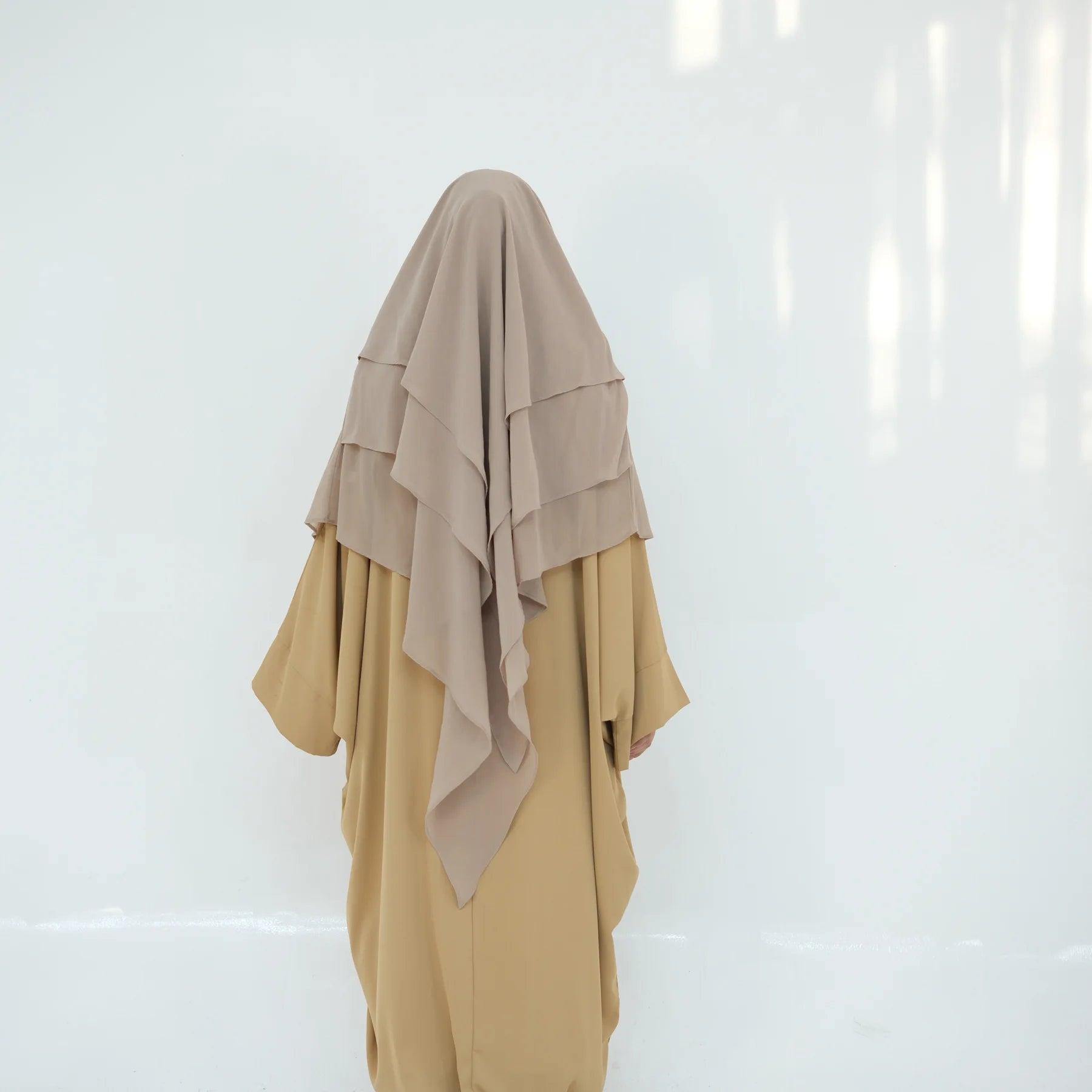 Khimar Hawa — 2 Muslin Veils (Overhead Long)