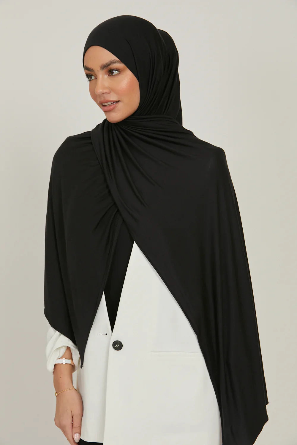 Jersey Hijab — Plain Long