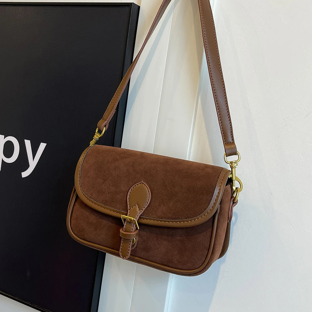 The Selma Crescent — Original Leather Crossbody Bag
