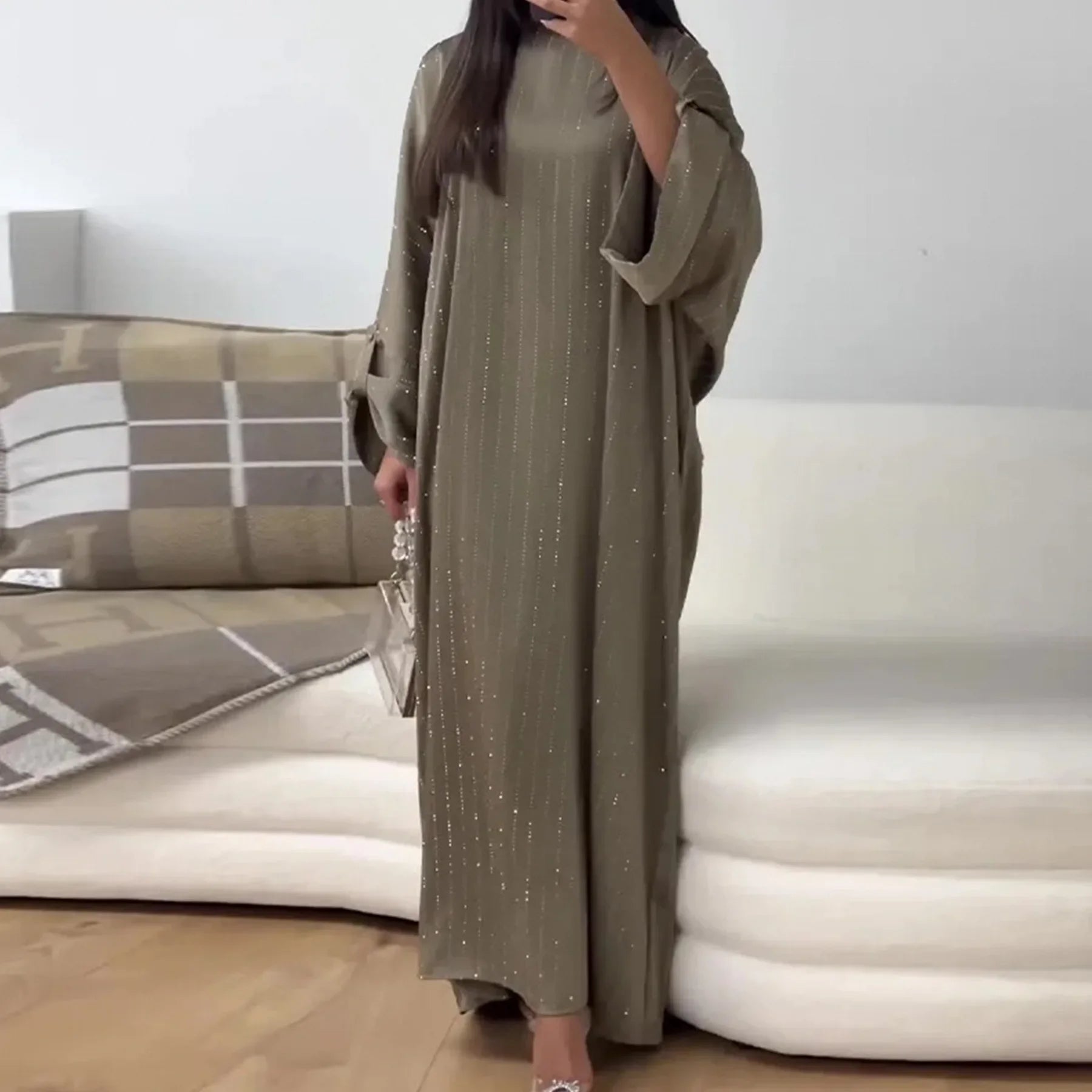 Abaya Noura — Long Dress Luxury Edition