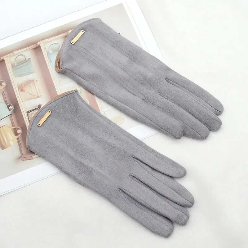 ZAYNA Elegant Touchscreen Winter Gloves — Lightweight & Warm