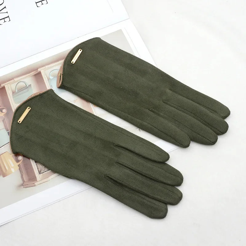 ZAYNA Elegant Touchscreen Winter Gloves — Lightweight & Warm