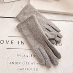 ZAYNA Cashmere Touchscreen Winter Gloves — Warm & Stylish
